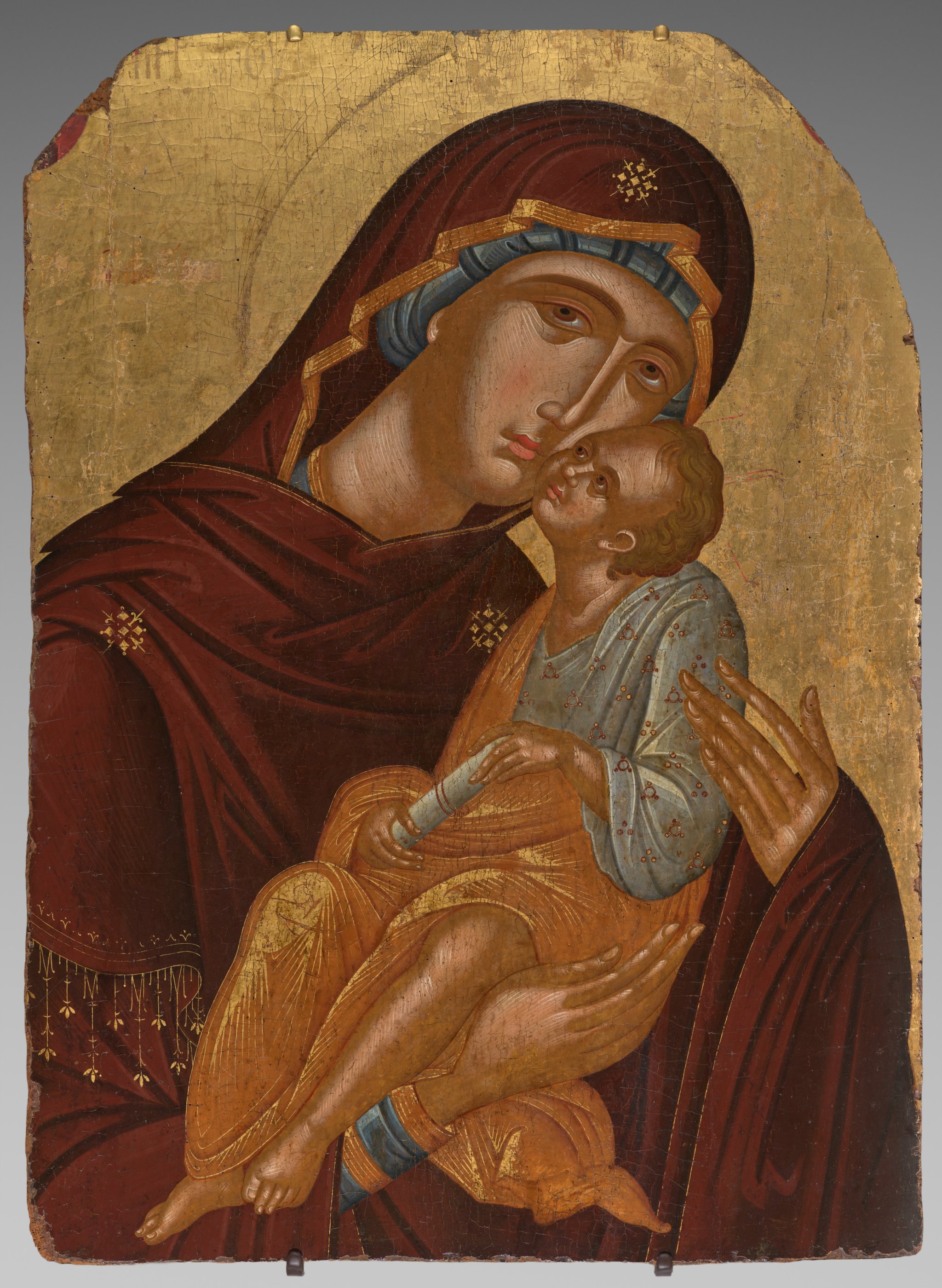 Icon of the Mother of God and Infant Christ (Virgin Eleousa)